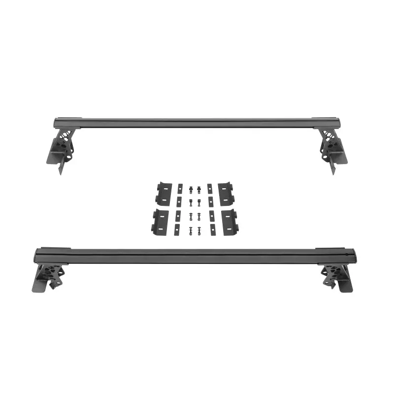 Go Rhino 15-22 Ford F-150 / 19-22 Ram 1500 / 07-21 Toyota Tundra Xrs Cross Bars Kit - Tex. Blk 1