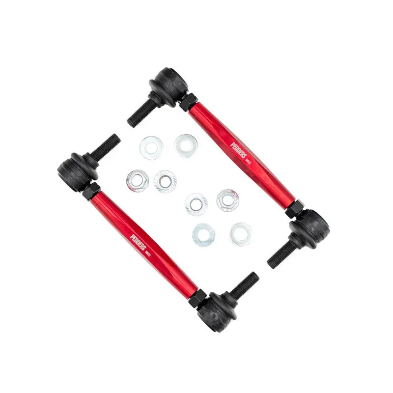 Pedders 15-22 S550 Mustang Adjustable Endlink Kit Front 2