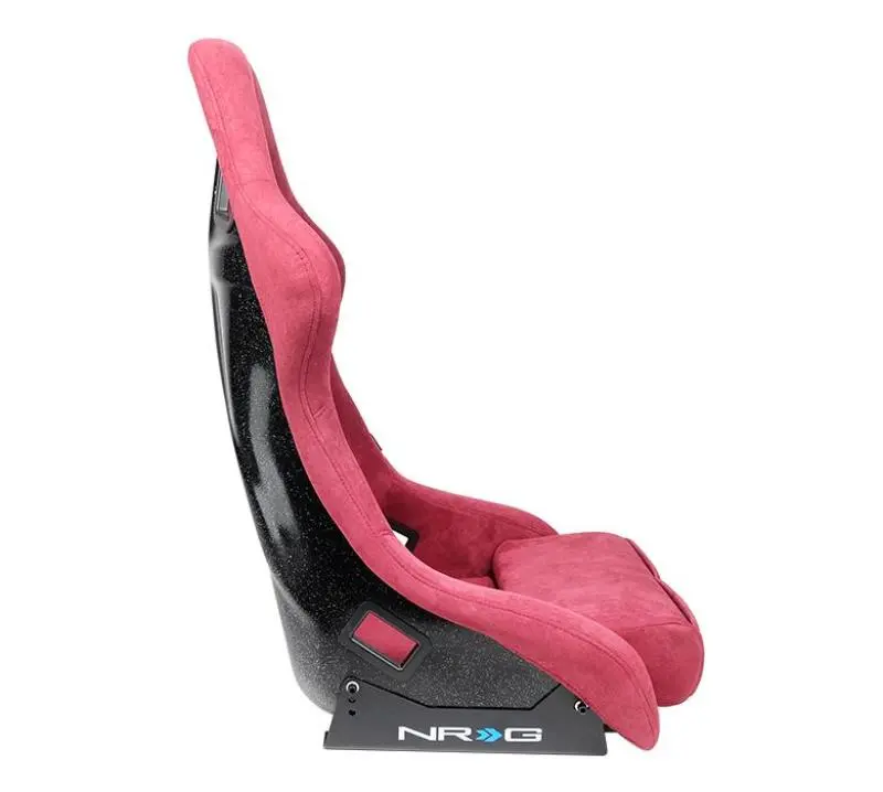 Nrg Frp Bucket Seat Prisma Edition - Medium (Maroon/ Pearlized Back) 1