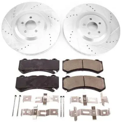 Powerstop 15-21 Dodge Challenger/Charger Front 6 Piston Z23 Evolution Sport Brake Kit 1