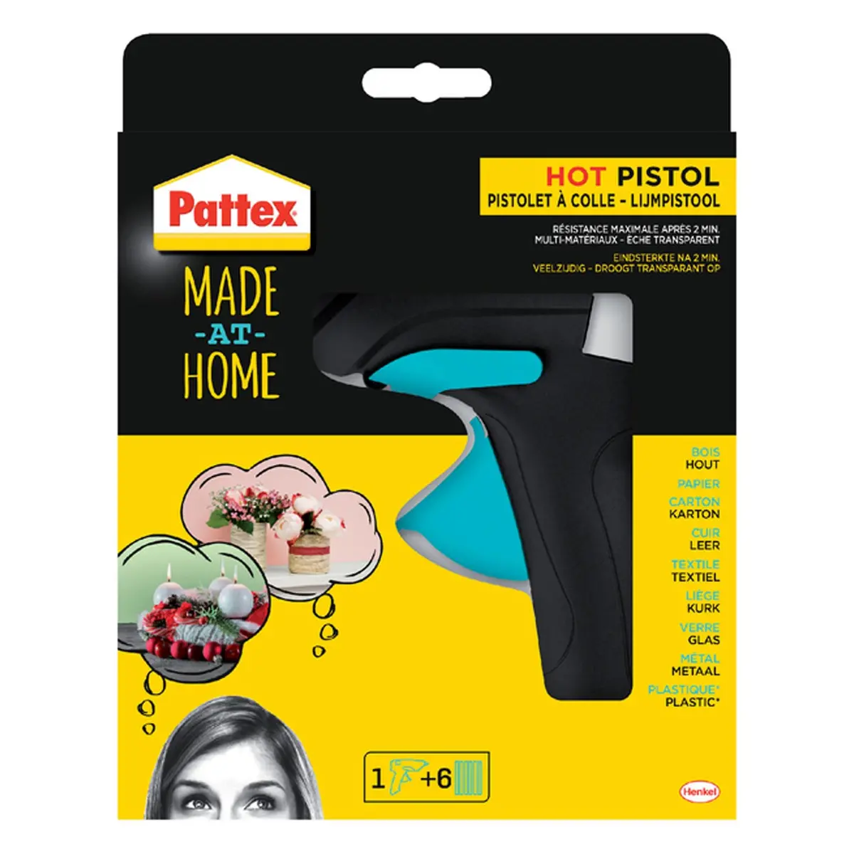 Quantore Lijmpistool Pattex Hobby 1