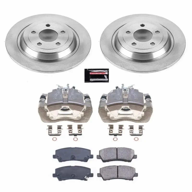 Power Stop 19-15 Ford Mustang Rear Autospecialty Brake Kit W/Calipers 1