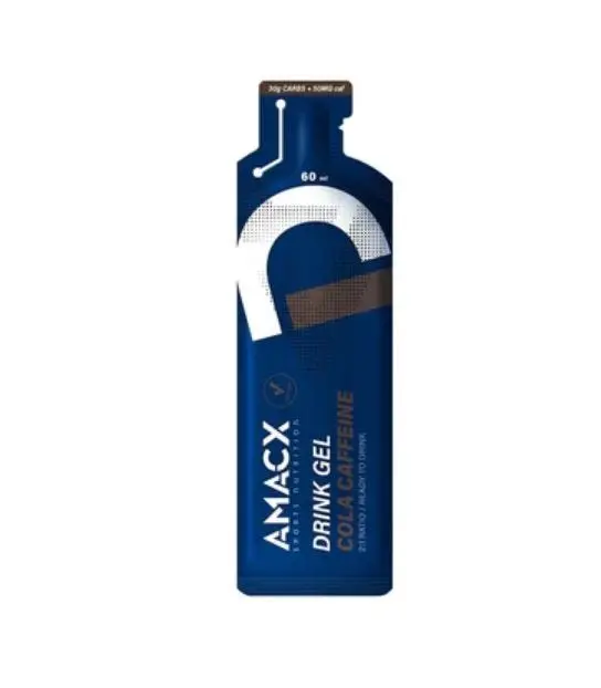 Amacx Energy Gel Drink Geld 12X60ml Cola + Cafeïne 1