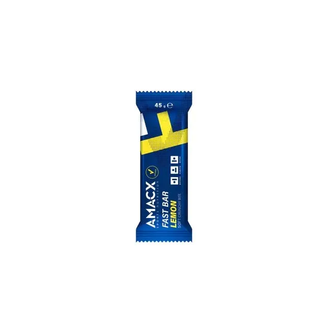 Amacx Energy Bar Fast Bar Lemon 12X45gr. 1