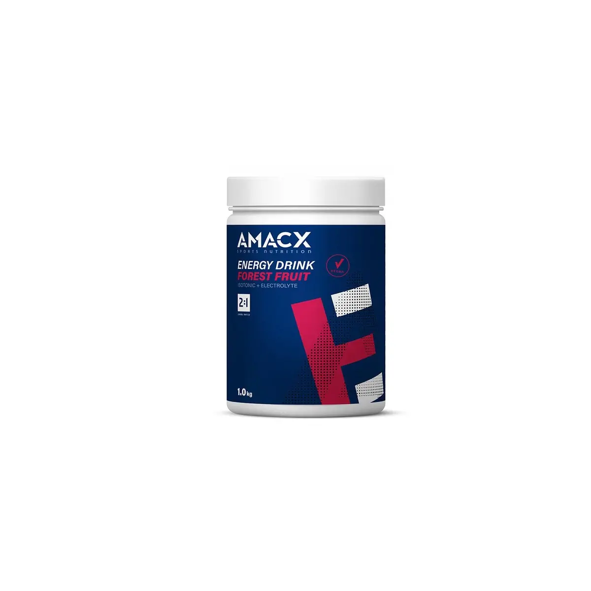Amacx Energydrink Energy Drink 2:1 Isotonic Forest Fruit 1Kg 1