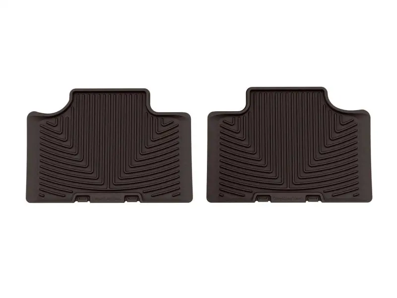 Weathertech 16-21 Jeep Grand Cherokee Rear Rubber Mats - Cocoa 1