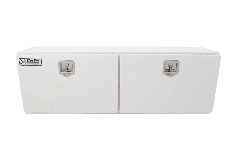 Deezee Universal Tool Box - Specialty 60In Topsider White Bt Alum 1