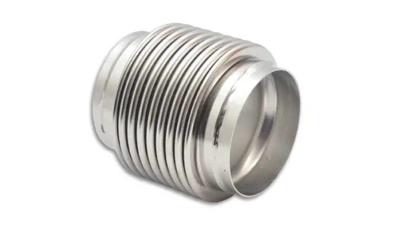 Vibrant Ss Bellow Assembly W/ Solid Liner 3.5In Id X 4In Overall L Electro Polished 2