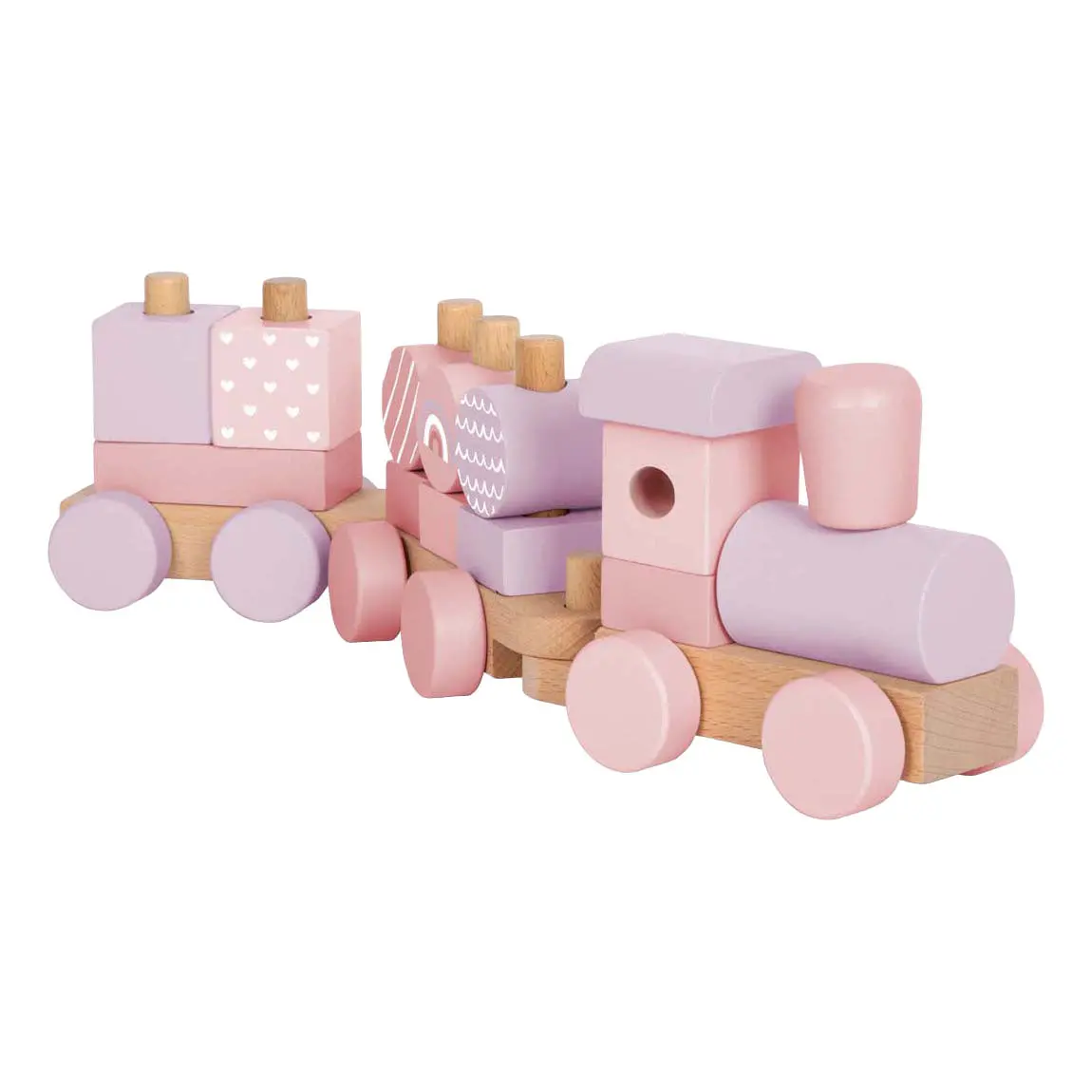 Small Foot - Houten Trein Roze 1