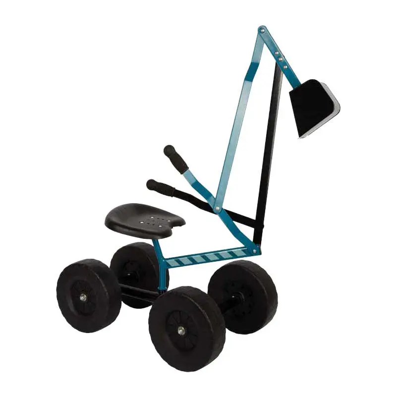 Small Foot - Graafmachine Met Wielen Blauw 1
