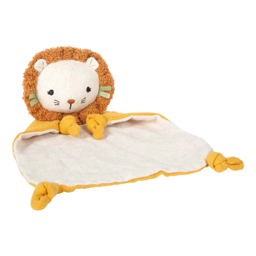 Small Foot - Stoffen Knuffeldeken Kleine Leeuw 1