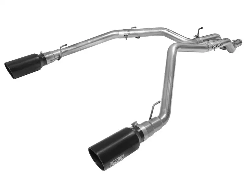 Afe Machforce Xp Dpf-Back Exhaust 3In Ss W/ 6In Black Tips 2014 Dodge Ram 1500 V6 3.0L Ecodiesel 1