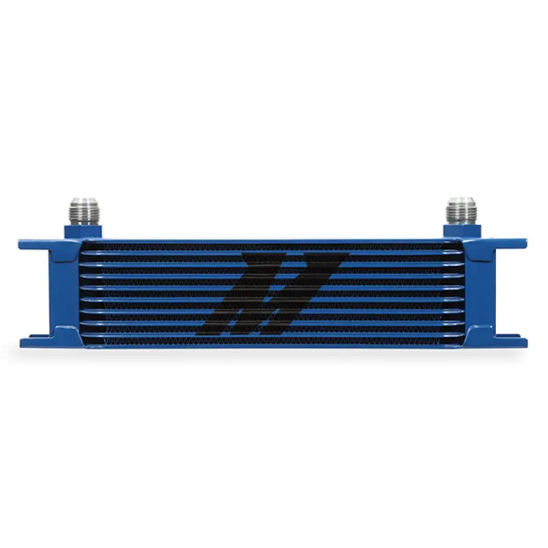Mishimoto Universal 10 Row Oil Cooler - Blue 1