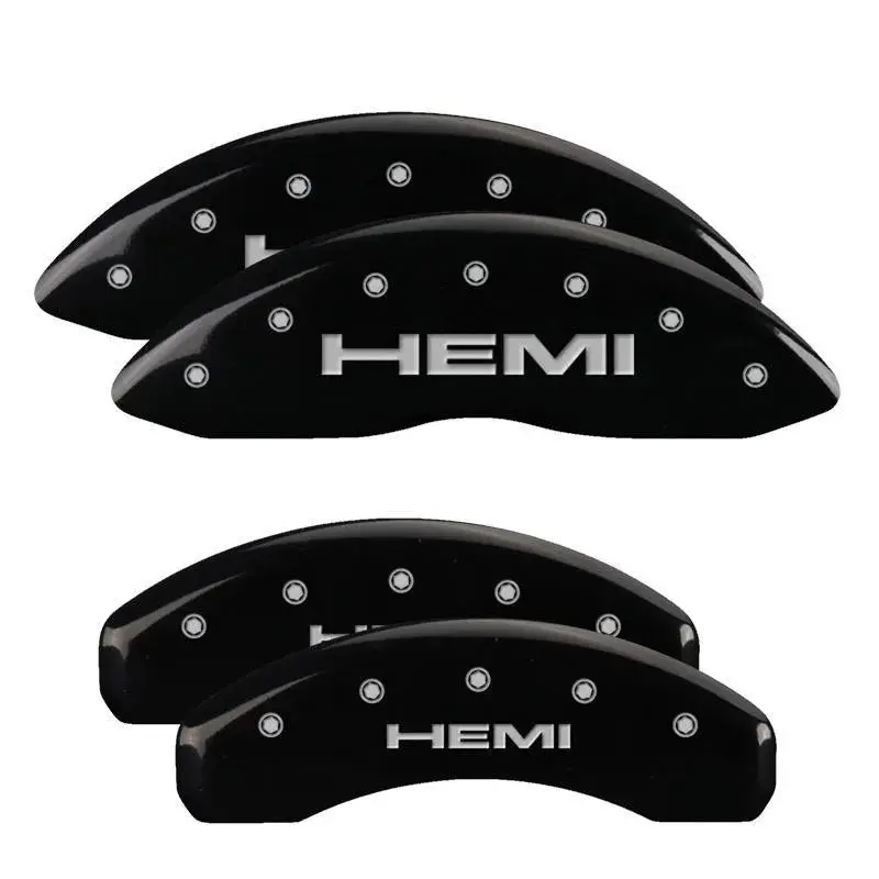 Mgp Brake Caliper Covers Ram 1500 / 1500 Classic (2011-2018) (2019-2021 Classic) Red / Yellow / Black 1
