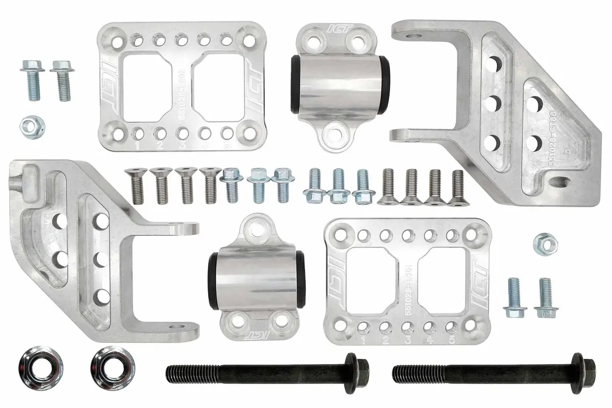 Ict Billet Billet Ls Swap Engine Mount Kit Fr-S Brz Gt86 1
