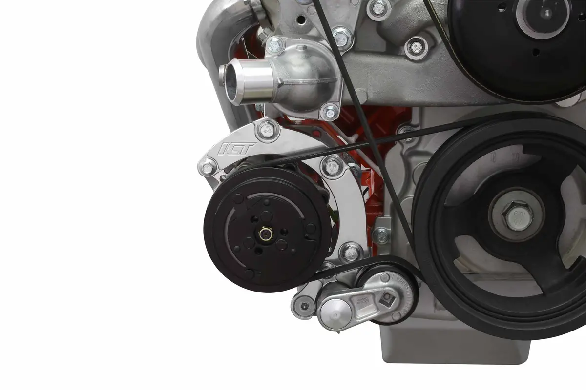 Ict Billet Ls Truck Oem Location Alternator / Power Steering Bracket Lq4 Lq9 4.8L 5.3L 6.0L 1