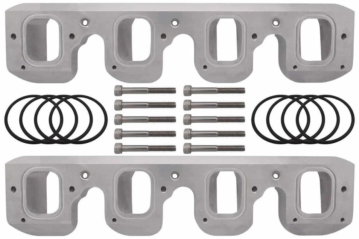 Gen V Lt Cylinder Head To Ls Gen Iii Car / Truck Cathedral Intake Adapter Ls1 1