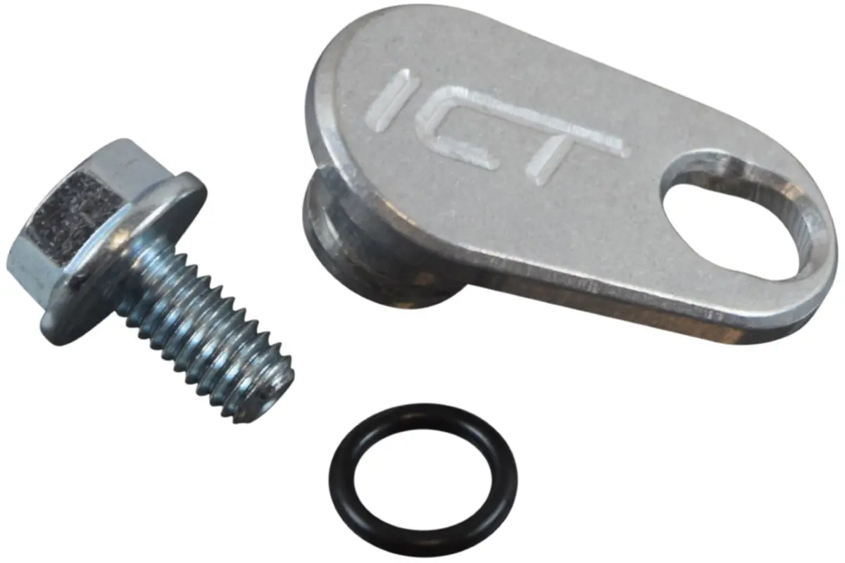 Ict Billet Map Sensor Vacuum Port Block Off Plate Compatible W/ Ls3 Lsa Ls9 Lt4 Holley Hi Ram / Hellcat 1