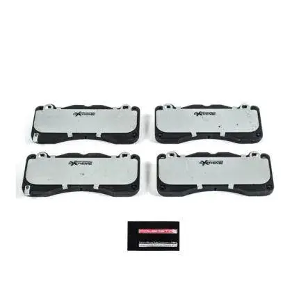 Powerstop 15-23 Ford Mustang Front Z26 Extreme Street Brake Pads W/Hardware 6 Piston 1