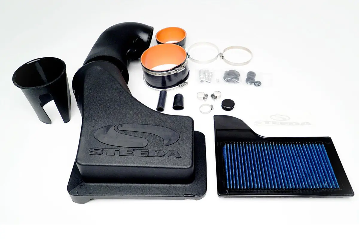 Steeda Hardcore Mustang Gt Maxflow Closed Cold Air Intake (2015-2023) 1
