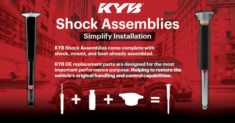 Kyb 11-23 Chrysler 300 Awd Gas-A-Just Rear Shock 1