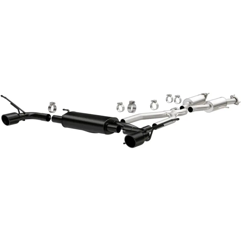 Magnaflow Cat-Back Ss 2.5In Dual Split Rear 4In Black Tip 11-16 Jeep Grand Cherokee 5.7L V8/3.6L V6 2