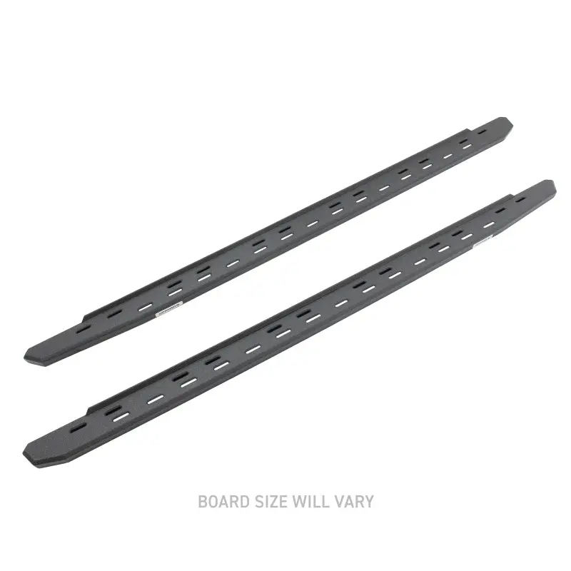 Go Rhino Rb30 Slim Line Running Boards 80In. - Bedliner Coating (Boards Only/Req. Mounting Brackets) 1