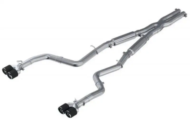 Mbrp 15-16 Dodge Challenger Rt 5.7L T304 Ss 3In Dual Rear Cat-Back Cf Quad Tips - Street 1