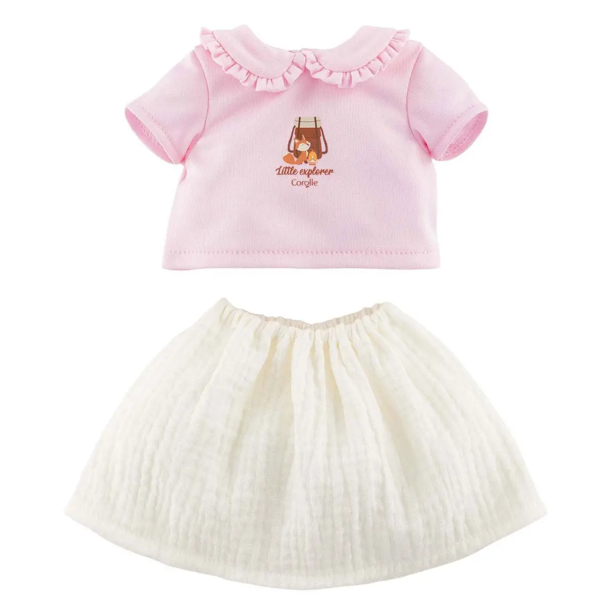 Corolle T-Shirt Met Jurkje Kleine Ontdekker - 36Cm 1