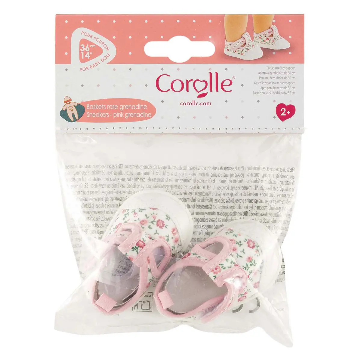 Corolle Poppensneakers Rose Grenadine - 36Cm 2