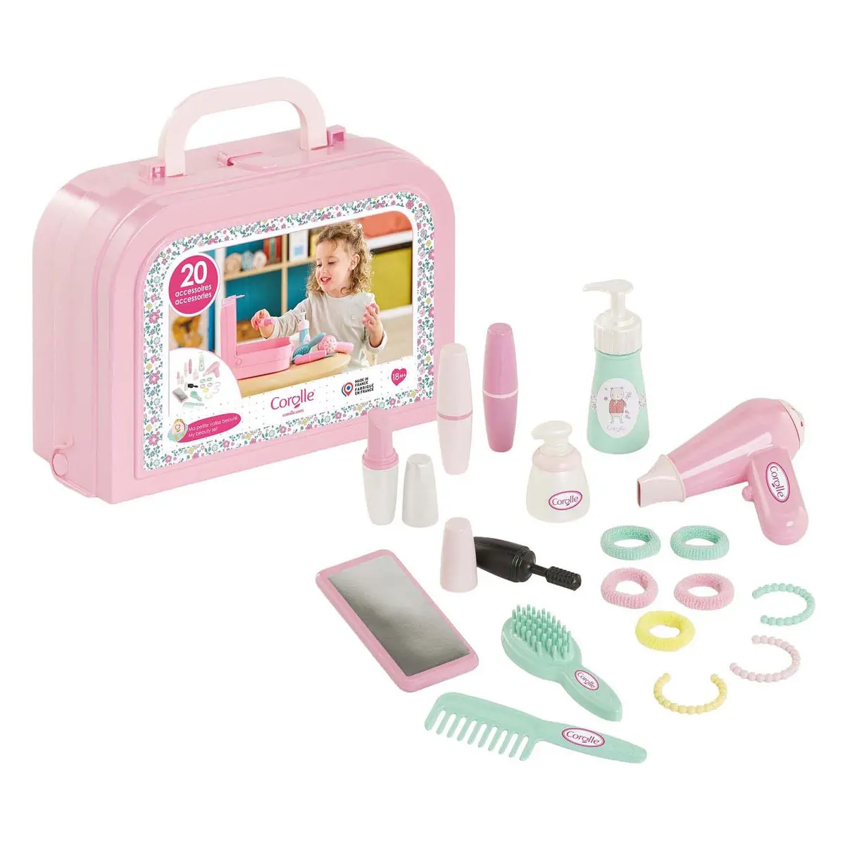 Corolle Beauty Case - 20 Accessoires - Vanaf 18 Maanden 1