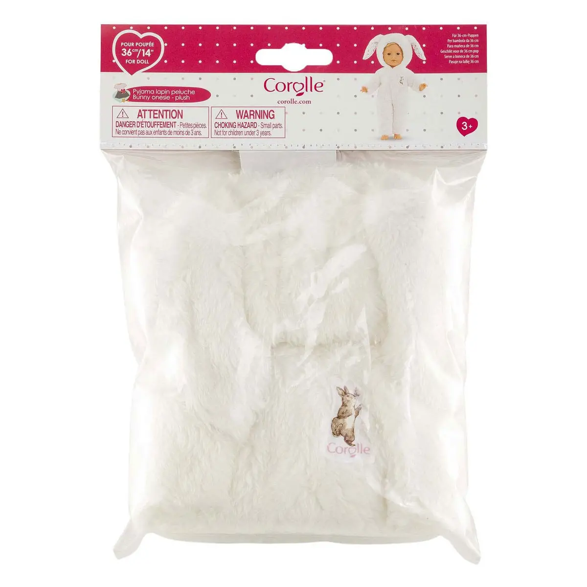 Corolle Ma Poppenpyjama Konijn - Met Oortjes - 36Cm 2
