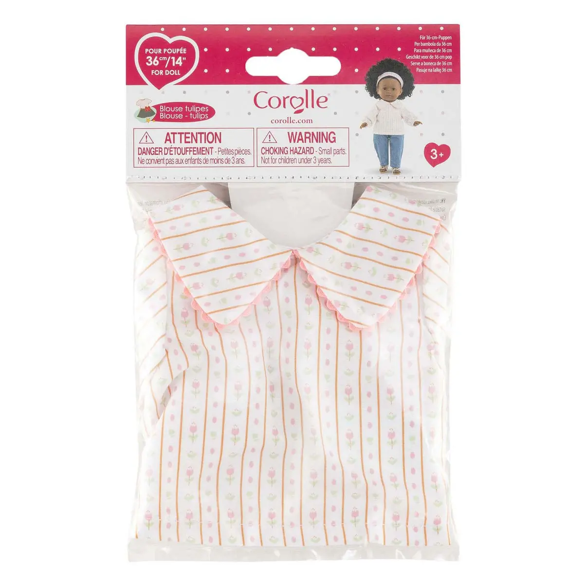Corolle Ma Poppenblouse Tulpen - 36Cm 2