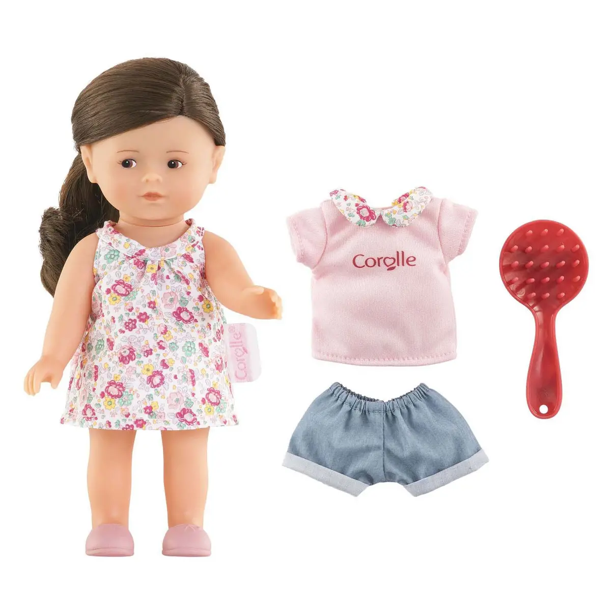 Corolle Mini Babypop Romy Met 3 Accessoires - 20Cm 1