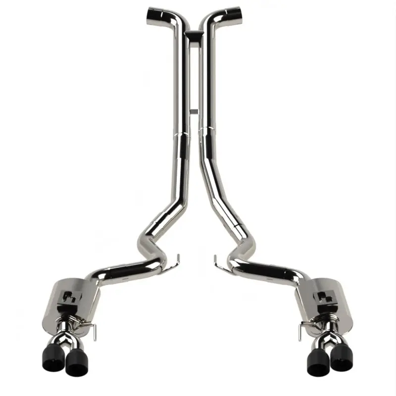 Kooks 2018+ Mustang 5.0L 4V Convertible/Coupe Cat-Back Exhaust Connect To Oem Connection Point 1