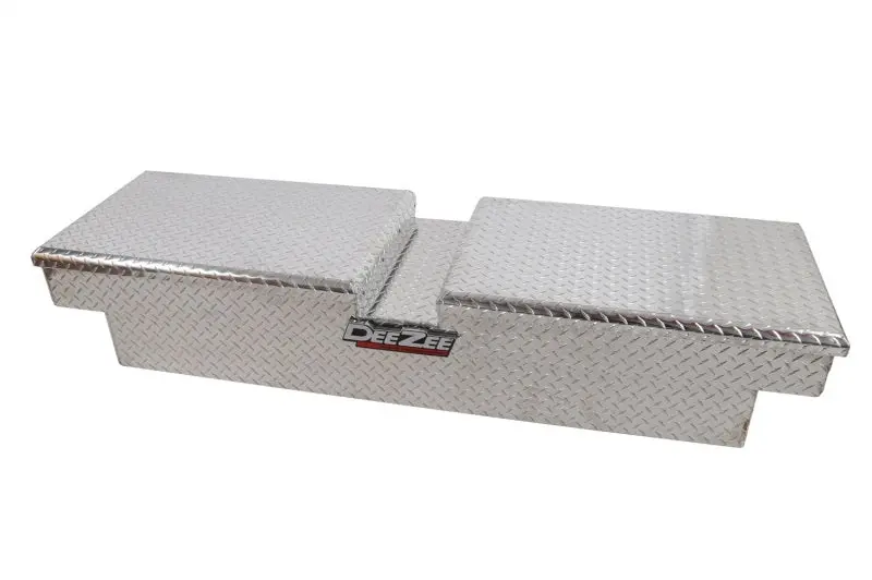 Deezee Universal Tool Box - Red Crossover - Double Bt Alum Full Size 1