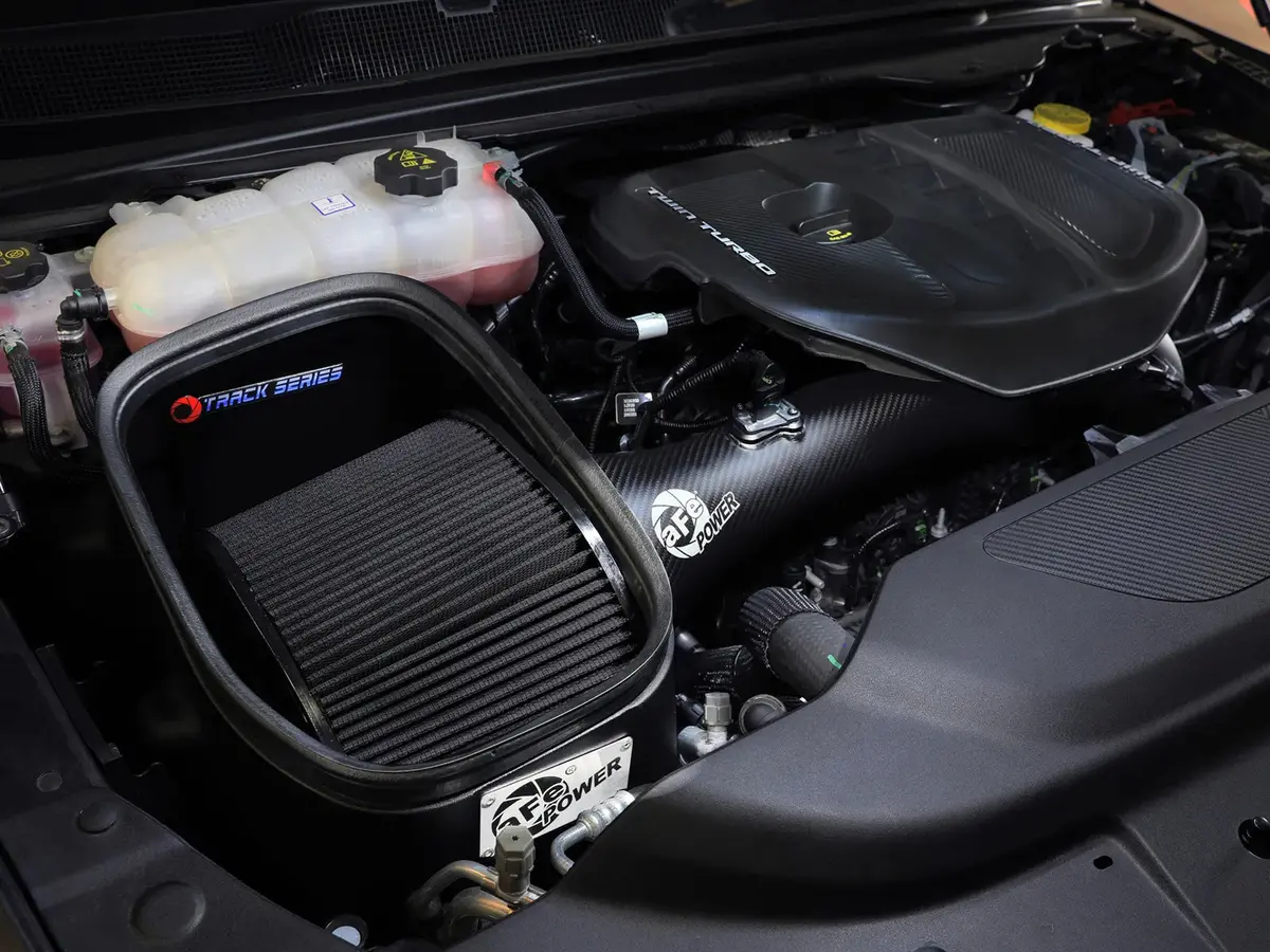 Afe Track Series Carbon Fiber Cold Air Intake System 2025+ Ram Rho 1