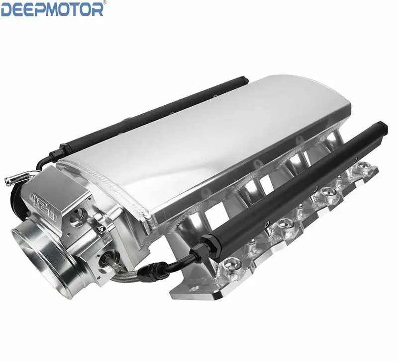 Low Intake Manifold Ls1 Ls2 Ls6 Map Sensor Port Fuel Rail 92Mm Throttle Body Sl 1