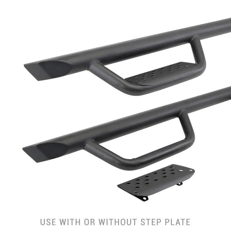 Go Rhino Dominator Xtreme D2 Side Steps 80In. Cab Length - Tex. Blk (No Drill/Mounting Brkt Req.) 2