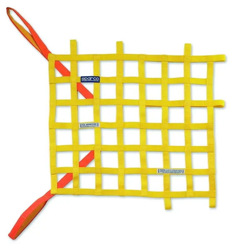 Sparco Window Net Fia Red 1