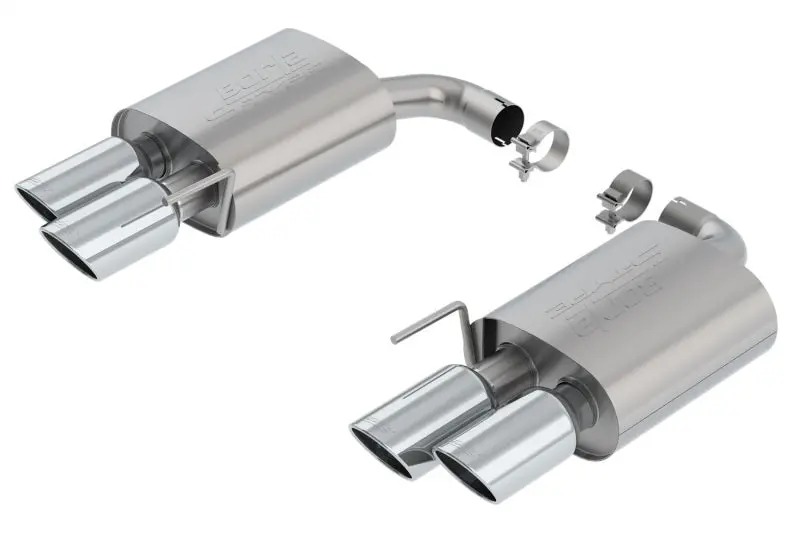 Borla 2018 Ford Mustang Gt 5.0L At/Mt 2.5In S-Type Exhaust W/O Valves (Rear Section Only) 1