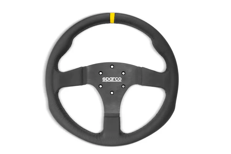 Sparco Steering Wheel R350b Leather W/ Button 1