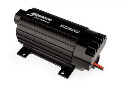 Aeromotive 5.0 Brushless Spur Gear External Fuel Pump W/ Mounting Feet 11186 1