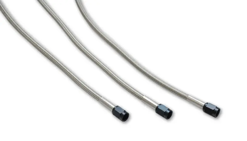 Vibrant Univ Oil Feed Kit 4Ft Teflon Lined S.S. Hose With Two -3An Female Fittings Preassembled 1