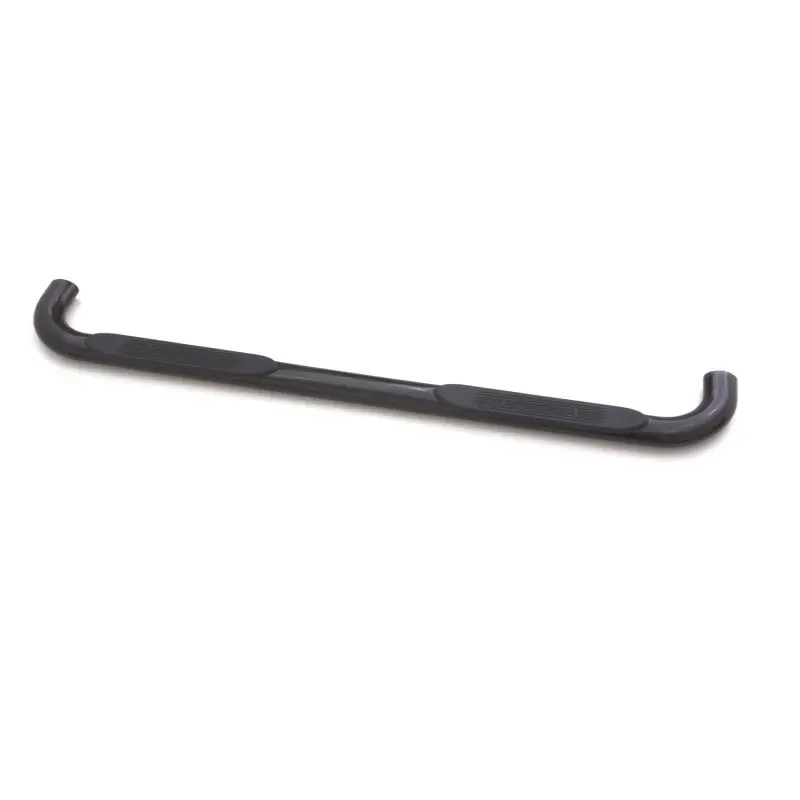 Lund 09-17 Dodge Ram 1500 Quad Cab 4In. Oval Curved Steel Nerf Bars - Black 1