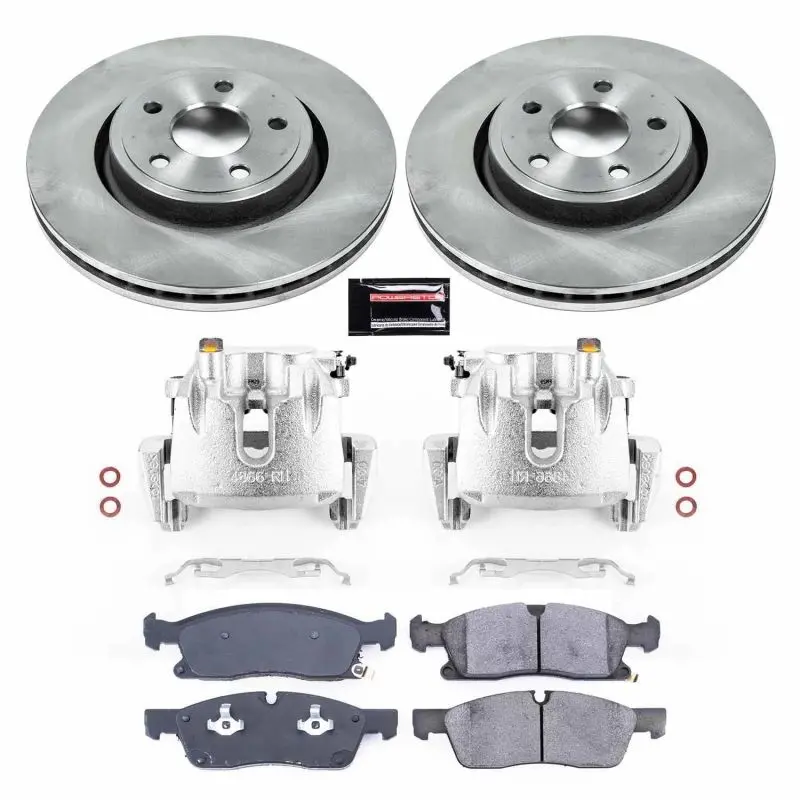 Power Stop 16-19 Jeep Grand Cherokee Front Autospecialty Kit W/Cals 1