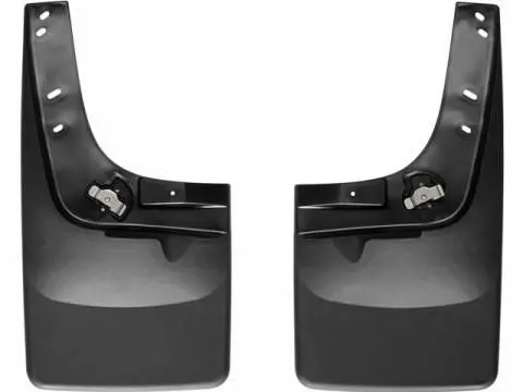Weathertech 09-11 Dodge Ram Truck 1500 No Drill Mudflaps - Black 1