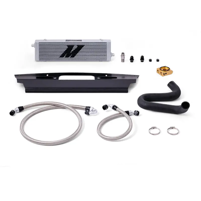 Mishimoto 2015+ Ford Mustang Gt Thermostatic Oil Cooler Kit - Silver 1