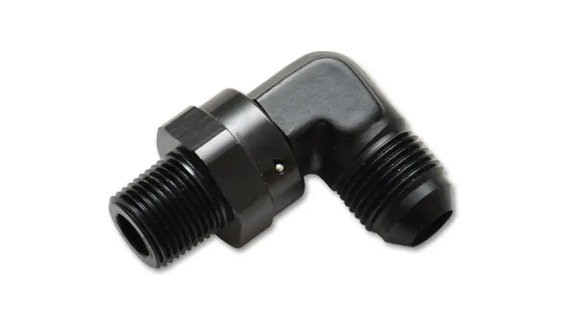 Vibrant -6An To 1/8In Npt Male Swivel 90 Degree Adapter Fitting 2