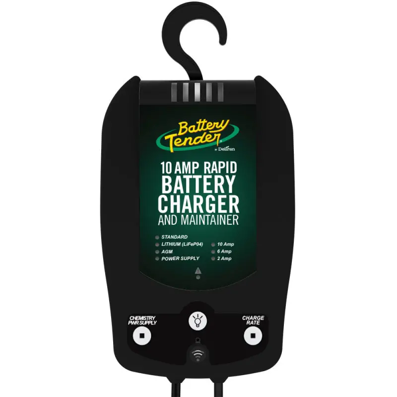Battery Tender 12V 2A/6A/10A Selectable Chemistry Battery Charger W/Wi-Fi 1